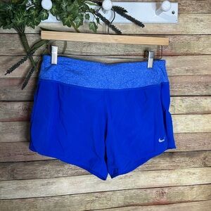 Nike Dri Fit Blue Running Shorts Women’s Size Small